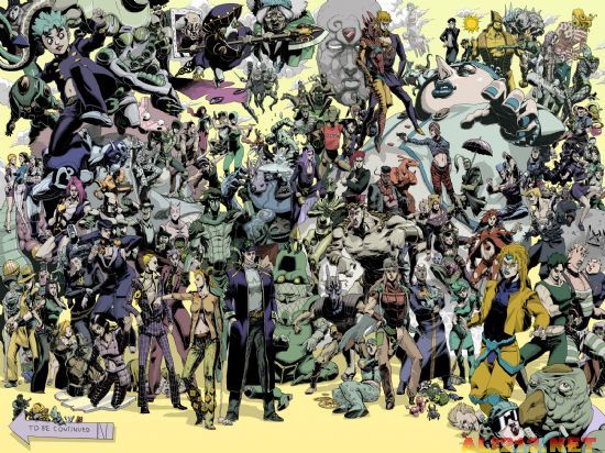 TGS 2012 《喬喬全明星大亂斗》攝屏游戲演示，動漫開發的格斗盛宴